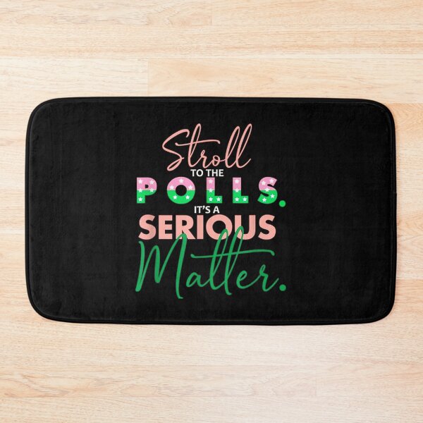 Item preview, stroll to the polls its a serious matter election pro biden designed and sold by JohnnyFranklin.