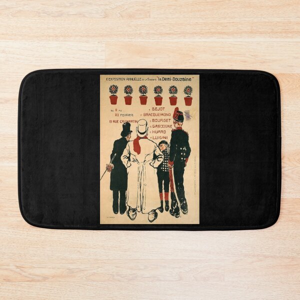 Item preview, retro 1ere exposition annuelle de la societe la demi douzaine designed and sold by CorasPosters.