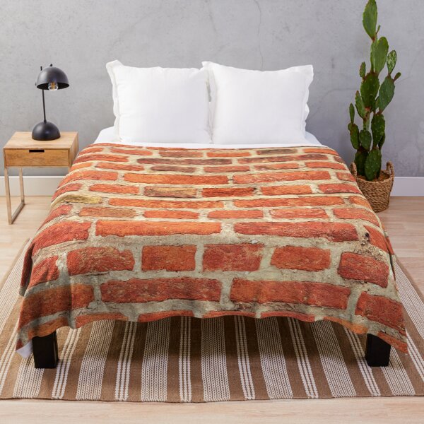 Item preview, Red vinatge Brick wall pattern photography  - Brick print  designed and sold by anzus13carlett.