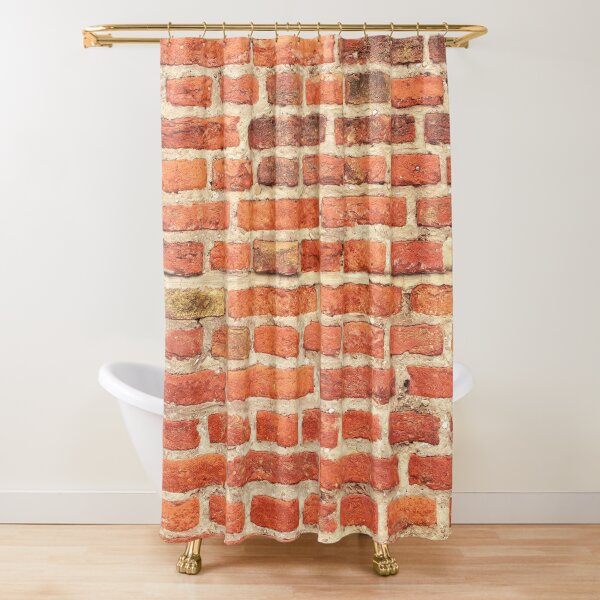 Item preview, Red vinatge Brick wall pattern photography  - Brick print  designed and sold by anzus13carlett.