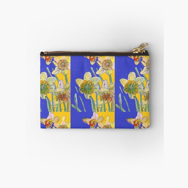 Item preview, Abstract Yellow Daffodil Watercolor Pattern on Yellow designed and sold by Sarah  Rajkotwala.