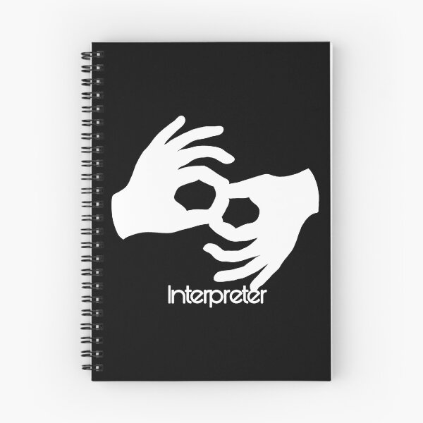 Item preview, Asl sign for interpreter designed and sold by Jennaviveart.