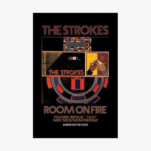 the room on fire Photographic Print