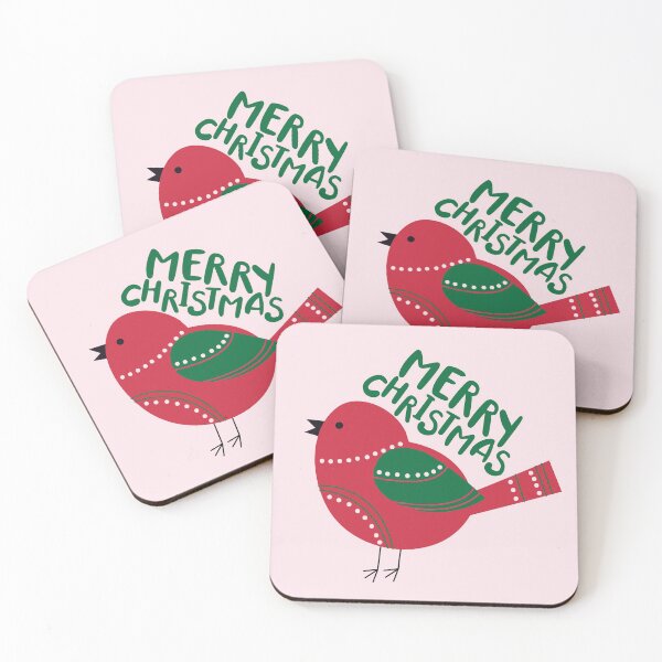 Item preview, Cardinal Bird - Merry Christmas designed and sold by HeraAndKosmos.