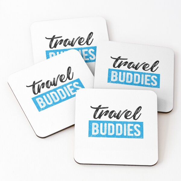 Item preview, Travel Buddies Backpacker World Traveler Saying Quote designed and sold by teeseeds.