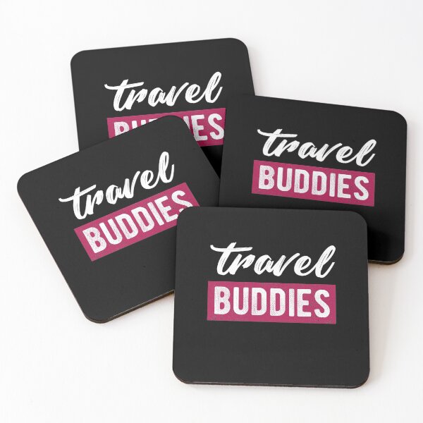 Item preview, Travel Buddies Backpacker World Traveler Saying designed and sold by teeseeds.