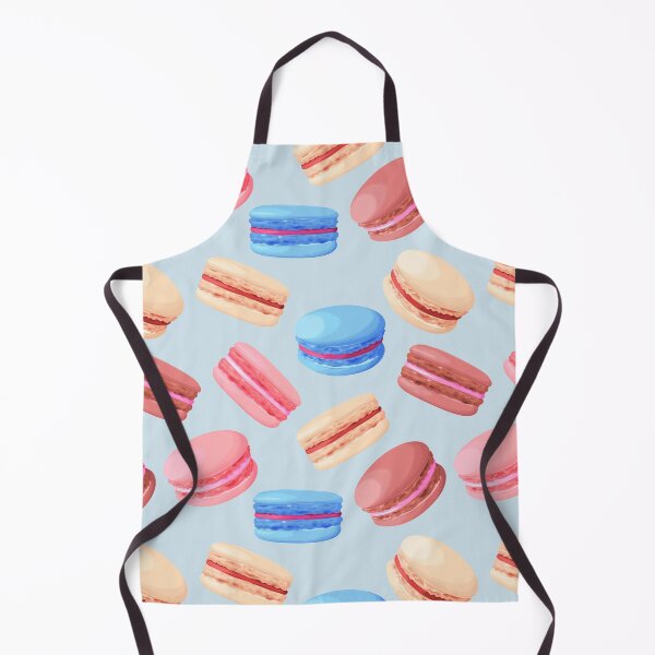 Item preview, Blue Watercolor Macaroons designed and sold by newburyboutique.