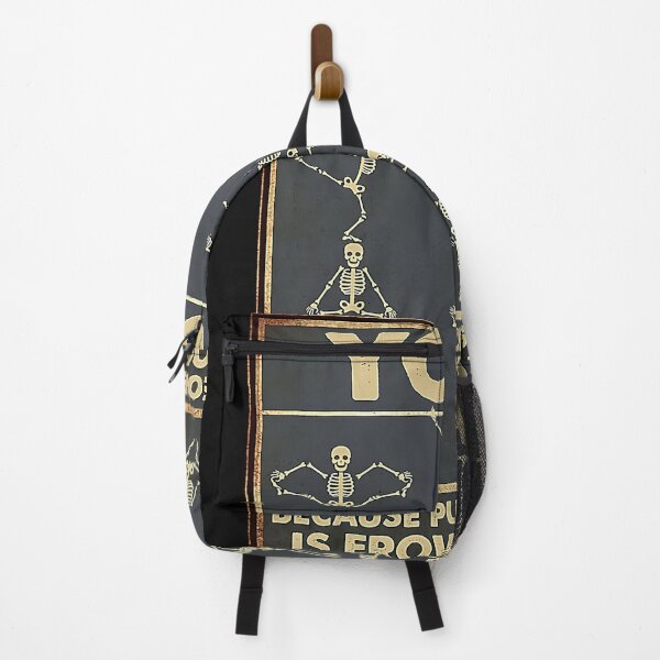 Item preview, Yoga Skeleton Because Punching People Is Frowned Upon designed and sold by scrambledpeg.
