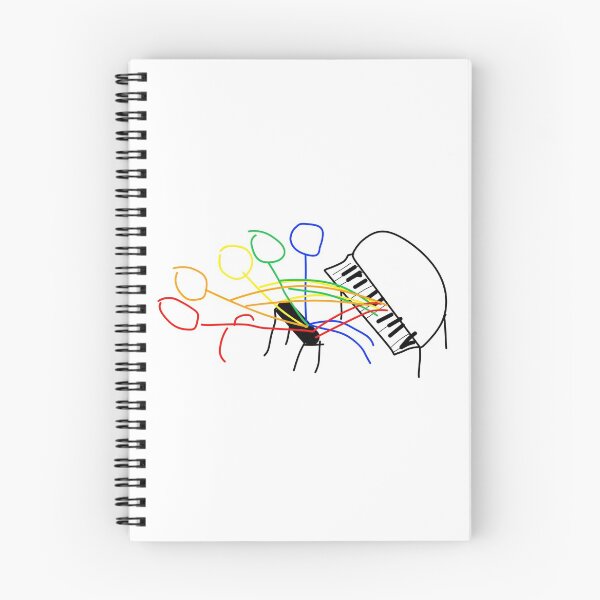 Item preview, Laying Back Piano designed and sold by CrudePlacid.