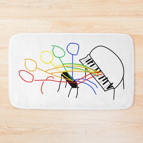 Item preview, Laying Back Piano designed and sold by CrudePlacid.