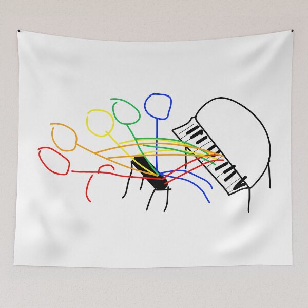 Item preview, Laying Back Piano designed and sold by CrudePlacid.