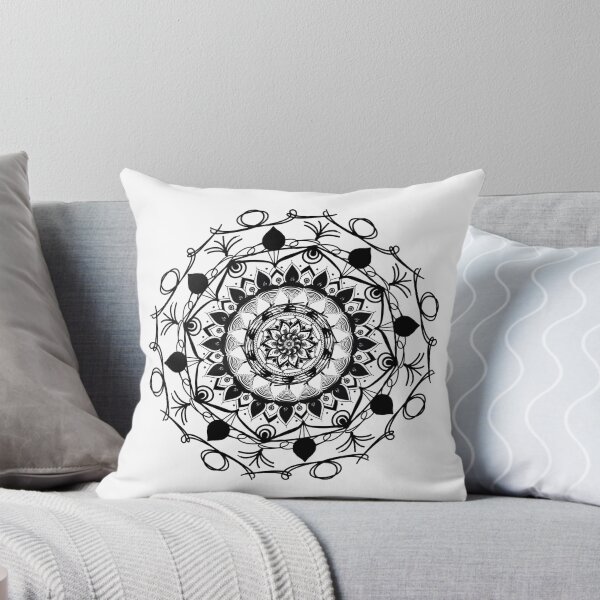 Item preview, Intricate black mandala designed and sold by Jennaviveart.