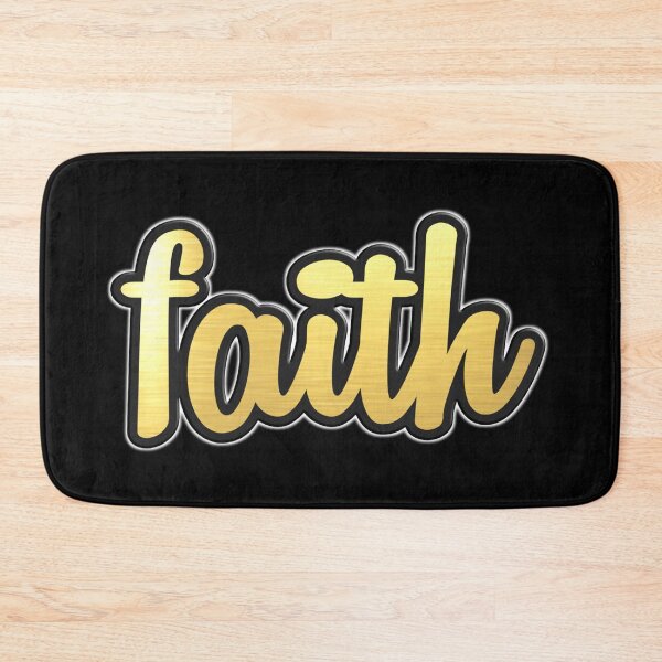 Item preview, Shiny black and Gold FAITH word ver1 designed and sold by smARTwork.