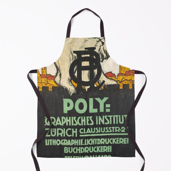 Artikelvorschau, retro zurich poly graphisches institut entworfen und verkauft von CorasPosters.