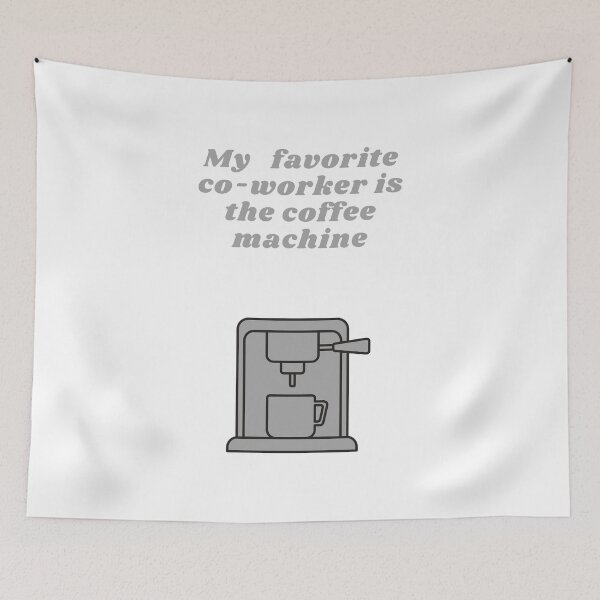Item preview, Favorite worker the coffee machine designed and sold by HexOmega95.