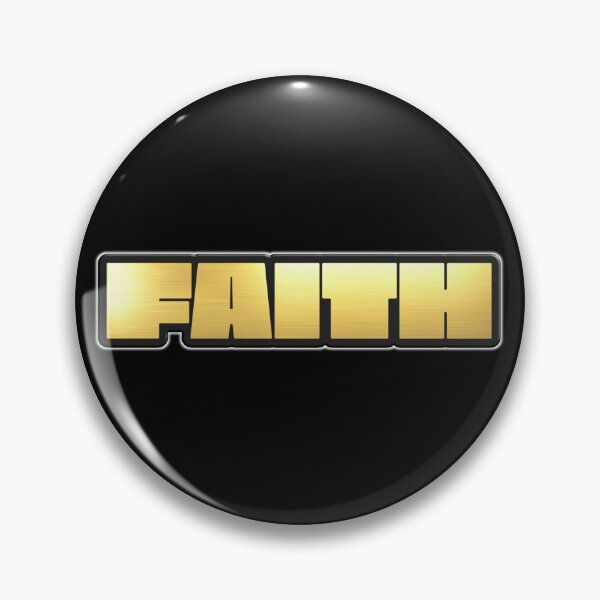 Item preview, Shiny black and Gold FAITH word ver2 designed and sold by smARTwork.