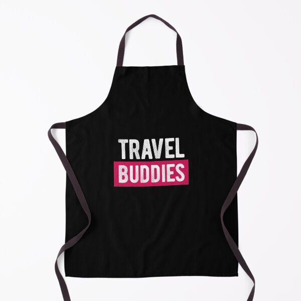 Item preview, Travel Buddies Backpacker World Traveler Saying designed and sold by teeseeds.