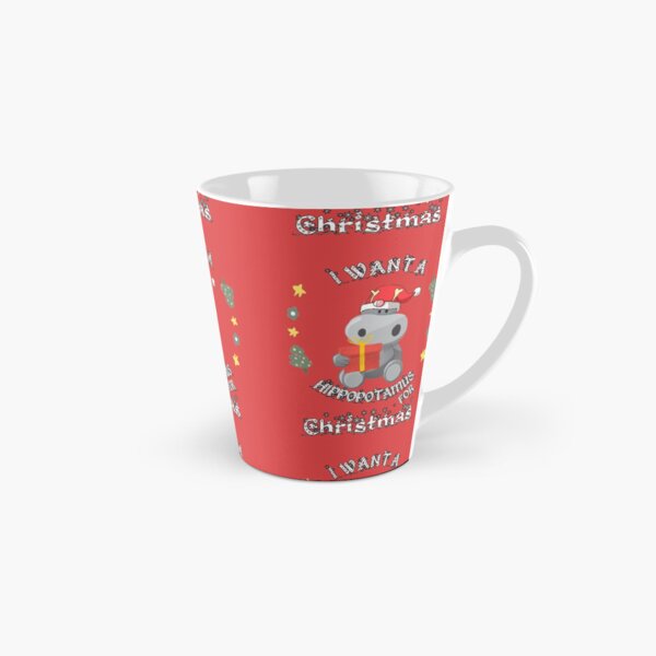 Aperçu de l'œuvre Je veux un hippopotame pour Noël créée et vendue par Mytoonsquad.