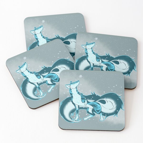 Item preview, Ice Fox Spirit designed and sold by enaykin.