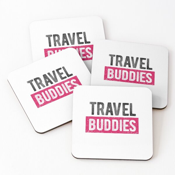 Item preview, Travel Buddies Backpacker World Traveler Saying designed and sold by teeseeds.