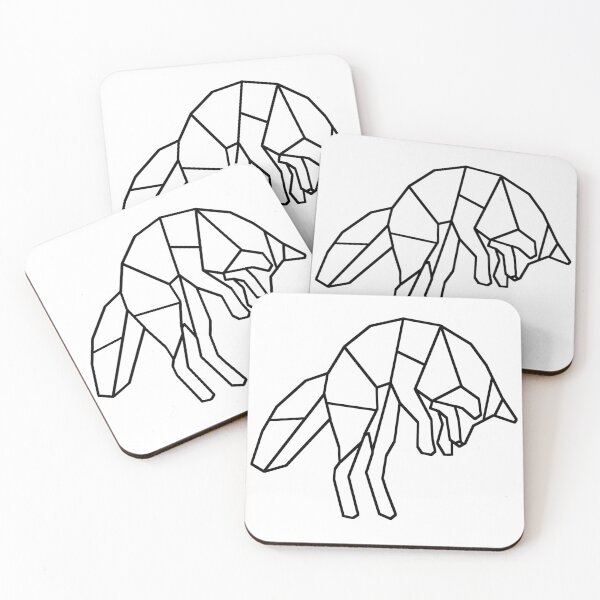 Item preview, Geometric Minimalist Fox Design designed and sold by Zeemow.