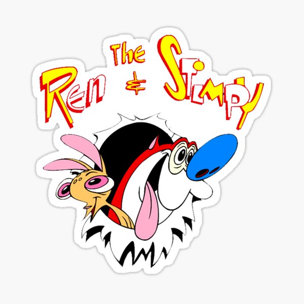 Vista previa del artículo con la obra «Ren y Stimpy», diseñado y vendido por Mifaftenet.