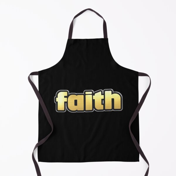 Item preview, Shiny black and Gold FAITH word ver3 designed and sold by smARTwork.