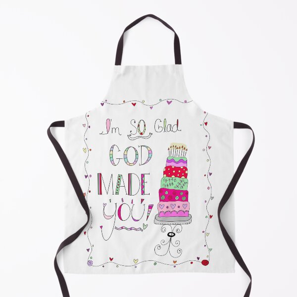 Item preview, I’m So Glad God Made You Happy Birthday Cake designed and sold by zanydoodles.