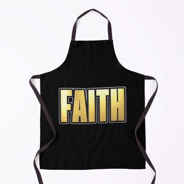 Item preview, Shiny black and Gold FAITH word ver5 designed and sold by smARTwork.