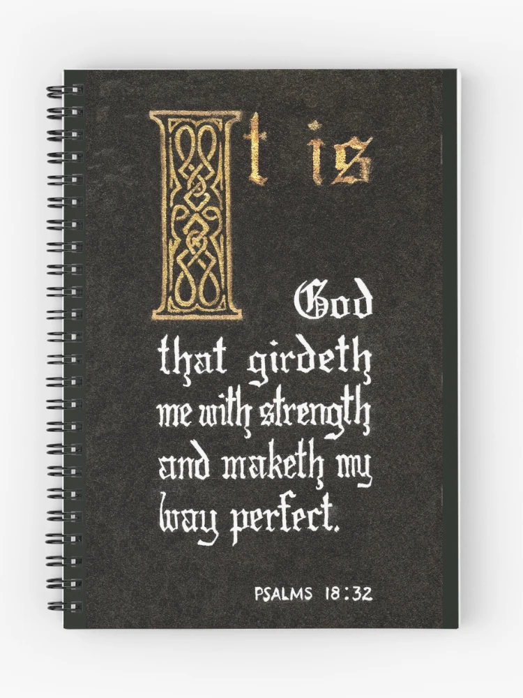 Thumbnail 1 of 3, Journal, Hand Lettered Perfect Scripture designed and sold by Patricia Howitt.