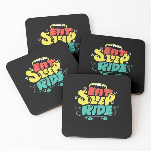 Item preview, Eat, sleep, ride - skateboarding rules! designed and sold by wazoosi.