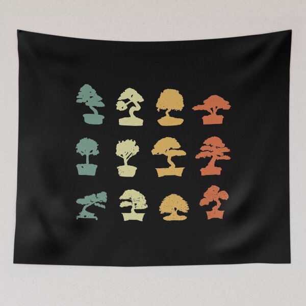 Item preview, Bonsai Tree Collection Retro Vintage Gift designed and sold by haselshirt.