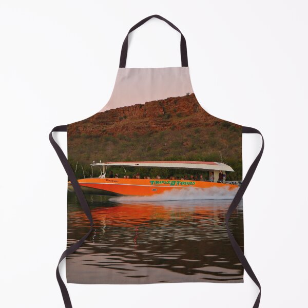 Item preview, Boat and Ord River reflections, Western Australia designed and sold by FranWest.