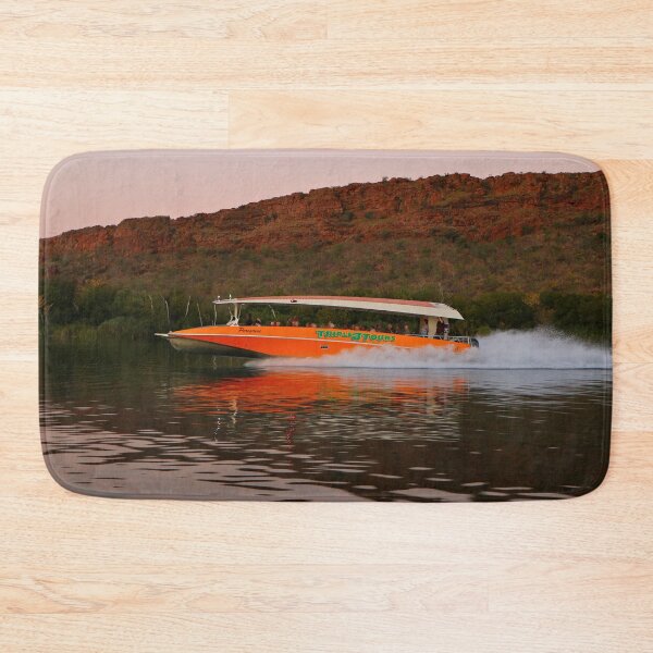 Item preview, Boat and Ord River reflections, Western Australia designed and sold by FranWest.