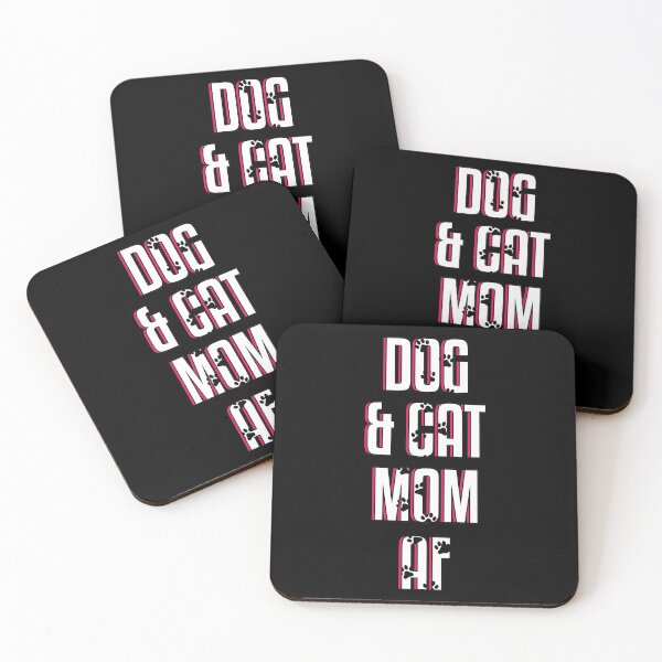 Item preview, Dog & Cat Mom AF - Fondness For Dog & Cat designed and sold by styleofpop.