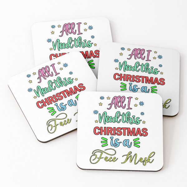 Item preview, All I Need This Christmas is Face Mask- COVID Quarantine Christmas designed and sold by younghopes.