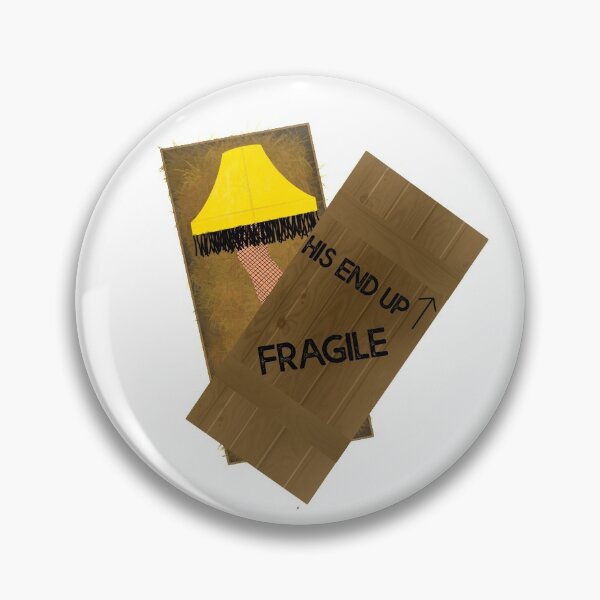 Item preview, A Christmas Story Leg Lamp Fragile Box designed and sold by allisonsartwork.