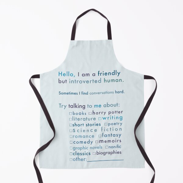 Item preview, Hello, I'm an Introvert: Talk to me about: books designed and sold by Julia Marshall Felix.
