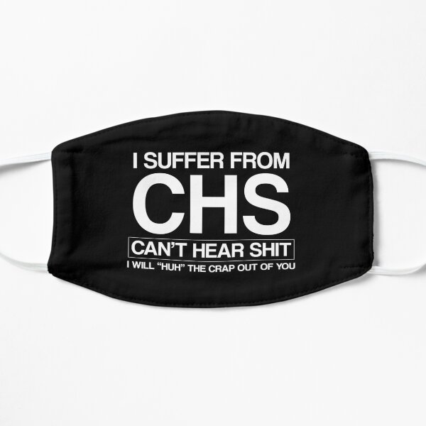 Hearing Impaired Stickers ASL CHS Sign Language Mask