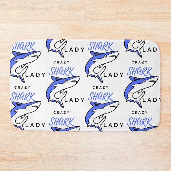 Item preview, crazy shark lady designed and sold by JaMatt1983.