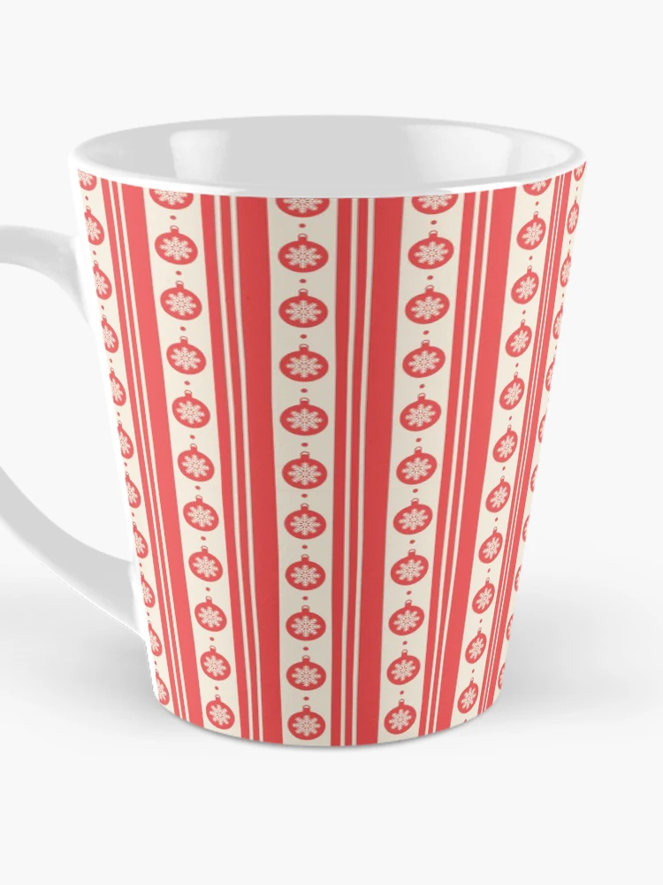 Thumbnail 3 of 4, Coffee Mug, Red Christmas Pattern designed and sold by PatternSquare.