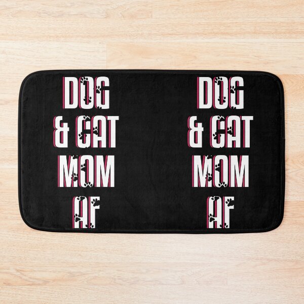 Item preview, Dog & Cat Mom AF - Fondness For Dog & Cat designed and sold by styleofpop.