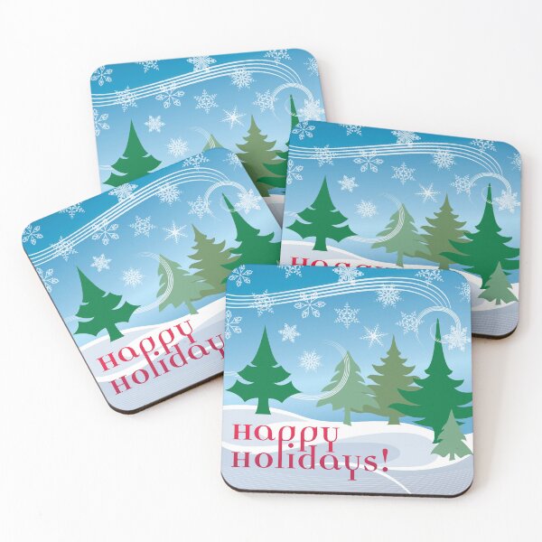 Item preview, Happy Holidays with trees designed and sold by JRP Design.