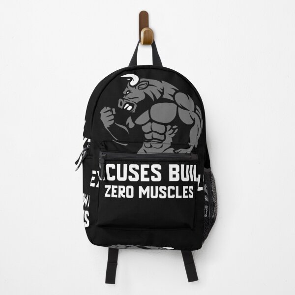 Item preview, Excuses Build Zero Muscles ( GYM gear ) designed and sold by JAM2.