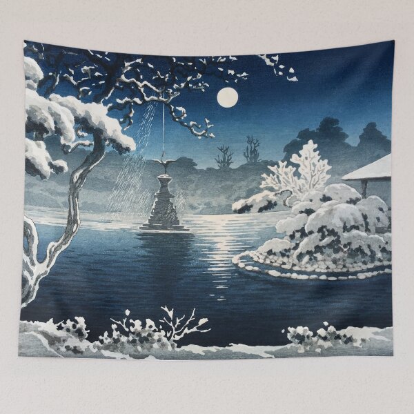 Item preview, Moon Over Hibiya Park by Tsuchiya Koitsu designed and sold by Takeda-art.