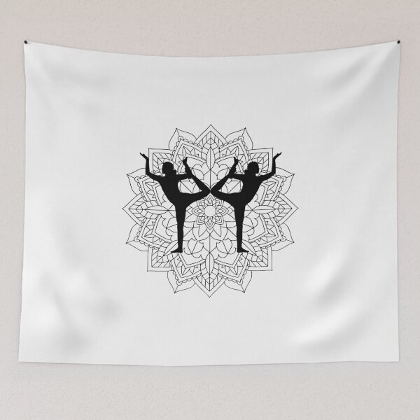 Item preview, Yoga Pose Mandala Design, Mindfulness and Meditation designed and sold by visual-samadhi.