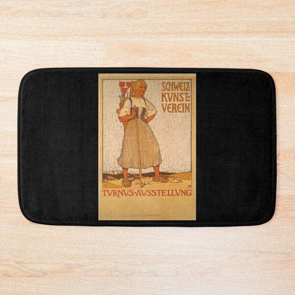 Item preview, retro turnus schweiz kunstverein  designed and sold by CorasPosters.