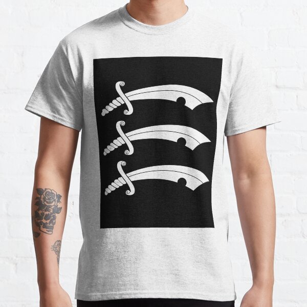 Essex Three Saxe Swords Classic T-Shirt