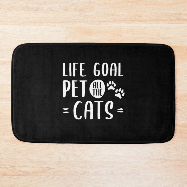 Item preview, Life Goal Pet All The Cats - Cat Lovers, Funny Cat  designed and sold by styleofpop.