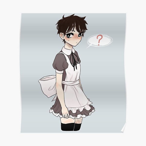 Maid Dress Poster By Braindeadpigeon Redbubble